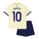 Maillot de foot Everton Iliman Ndiaye #10 Extérieur vêtements enfant 2025-26 Manches Courtes (+ pantalon court) Maillot de foot Everton Iliman Ndiaye #10 Extérieur vêtements enfant 2025-26 Manches Courtes (+ pantalon court)